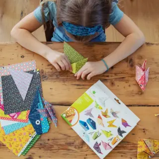 Origami készletek, 3D origami, origami papírok