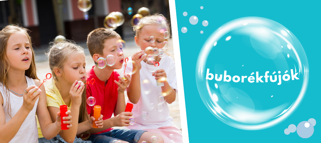 Buborékfujók gyerekeknek