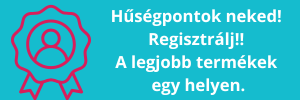  Hűségpontok minden regisztrált vásárlónknak 