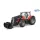 Bruder Massey Ferguson 7600 traktor homlokrakodóval (03047)