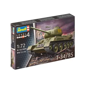 Revell T-34/85  1:72 makett harcjármű (03302)