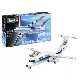 Revell BAe 146-200 AirUK 1:144 (03791) makett repülő