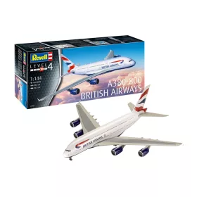   Revell A-380-800 British Airways  1:144 makett repülő (03922)