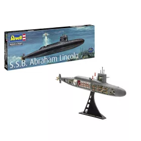   Revell - S.S.B. Abraham Lincoln with Interior (05185) makett tengeralattjáró