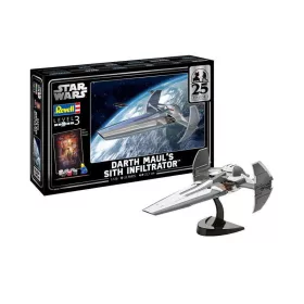   Revell Star Wars Darth Mauls Sith Infiltrator: EP1 25th Anniversary 1:120 makettszett (05638)