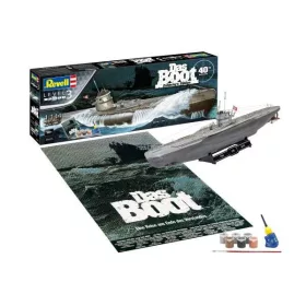   Revell Gift Set Movie Set DAS BOOT 1:144 makett készlet (05675)