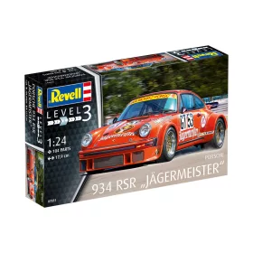   Revell Porsche 934 RSR Jagermeister makett  1:24 makett autó (07031)
