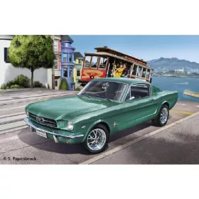   Revell 65 Ford Mustang 2+2 Fastback  1:24 makett autó (07065)