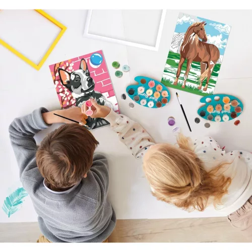 Festés szám szerint- husky 131