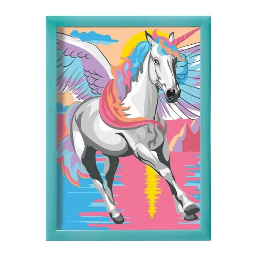 Festés szám szerint- unikornis 162