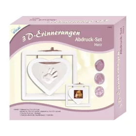 Mammut 3D-s emléknyomat - Szív alakú kerettel (129023)