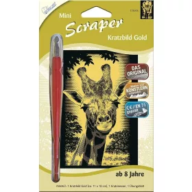 Mammut Zsiráf, Mini arany képkarcoló