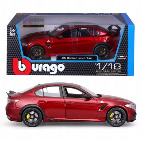   Bburago 1/18 Alfa Romeo Giulia GTAm 2020 modellautó – prémium fém autómakett gyűjtőknek