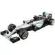 Bburago 1/18 F1 Mercedes AMG Petronas W07 – fém modellautó, gyűjtői, részletgazdag