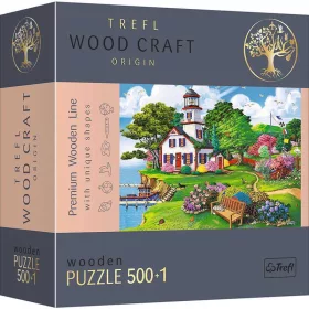 Trefl Fa Puzzle Kikötő nyáron 500 + 1 db-os (20161)