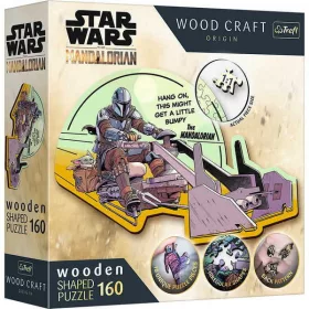 Trefl Wood Craft - Star Wars - Mandalorian 160 db-os (20187)