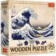 Trefl Wooden puzzle - A kanagawai nagy hullám - Hokusai Katsushika 200 db-os (20250)