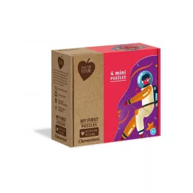   Clementoni Clementoni Első kirakóm - Az űrben 4 mini puzzle (20822 CL)