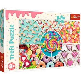 Trefl Puzzle 300 db-os Színes édességek 22 (23004)