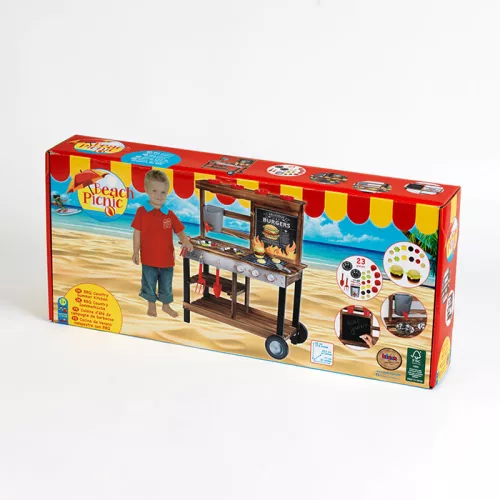 Klein Picnic BBQ konyha fából (2368)