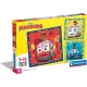 Clementoni Disney Firebuds - 3 x 48 db-os puzzle (25311 CL)