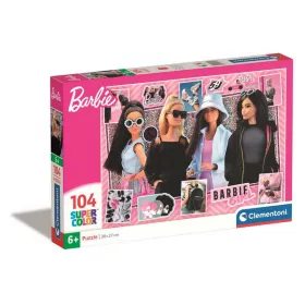 Clementoni- 104 db-os SuperColor puzzle - Barbie -3- (25754)