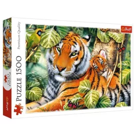 Puzzle Két tigris 1500 db-os Trefl (148009)