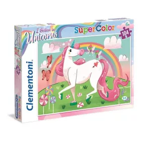 Clementoni Puzzle 104 db - Unikornisok (27109)