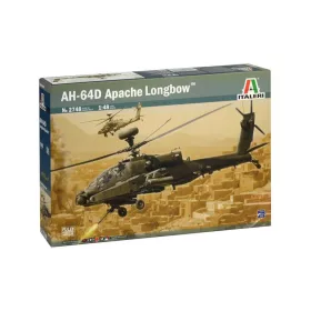   Italeri AH-64D Longbow Apache  1:48 makett helikopter (2748s)