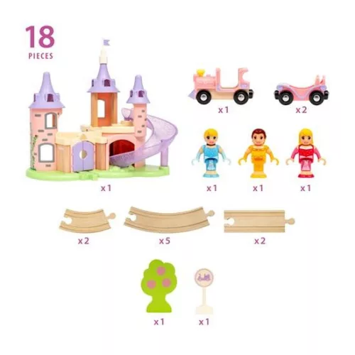 Brio 33312 Disney hercegnők kastély szett