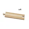 Brio 33335 4 db közepes egyenes sin