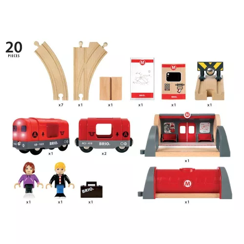 Brio 33513 Metró vonatszett