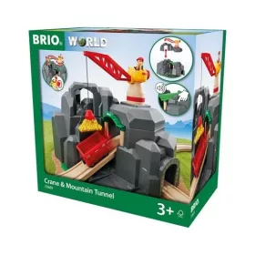   BRIO World Daru és szikla alagút kiegészítő (33889) – Interaktív hegyi vasútállomás
