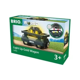 Brio 33896 Világítós arany vagon