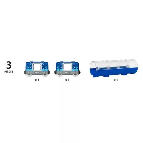 Brio 33970 Metro kocsi és alagút