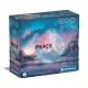 500 db-os puzzle  - béke világos kékben (35116) - Clementoni
