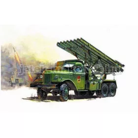   Zvezda BM-13 Katiusha Military  1:35 makett harcjármű (3521)