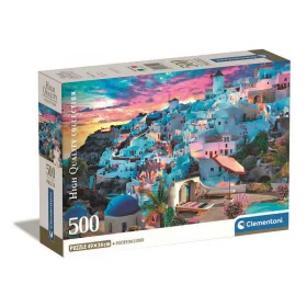   Clementoni- 500 db-os High Quality Collection Compact puzzle - Görög látkép (35540)