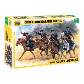 Zvezda Soviet Cossacks Cavalry WWII 1:35 (3579)