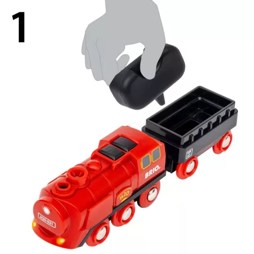 Brio 36017 elemes gőzmozdony készlet