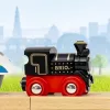 BRIO World Mini fekete retro gőzmozdony (36034) – Mágneses játékvonat
