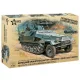 Zvezda Sd.Kfz.251/3 Ausf. B German hal-tracked radio car 1:35 (3604) makett tank