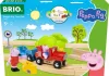 BRIO World Peppa malac vasúti kezdőkészlet (36123) – Első fa vonatpályám figurákkal