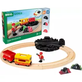   BRIO World Színváltó tehervonat-készlet (36130) – Fa vonatpálya kiegészítőkkel