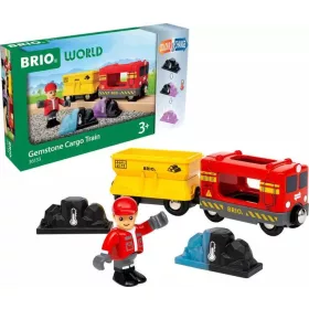   BRIO World Színváltó drágakőszállító tehervonat (36133) – Mágneses fa vonat kiegészítő