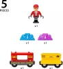 BRIO World Színváltó drágakőszállító tehervonat (36133) – Mágneses fa vonat kiegészítő