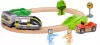 BRIO World Bluey vasúti kezdőkészlet (36144) – Első fa vonatpályám figurákkal
