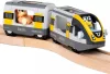 BRIO World Bluey vasúti kezdőkészlet (36144) – Első fa vonatpályám figurákkal