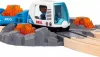BRIO World Űrkutatási vasúti készlet rakétával (36153) – Komplett fa vonatpálya és űrbázis