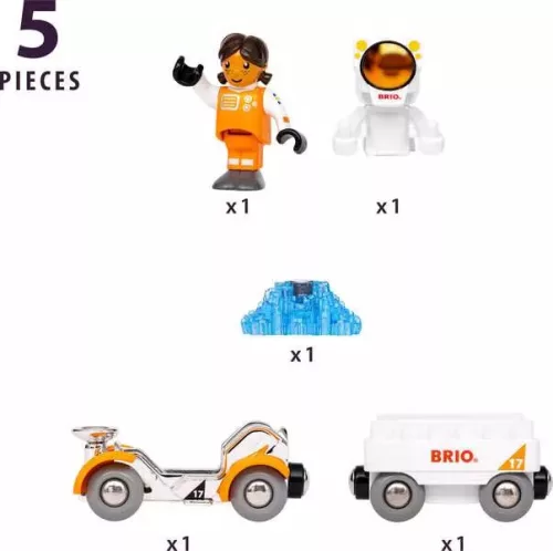 BRIO World Űrjáró rover készlet (36160) – Mágneses intergalaktikus jármű szett